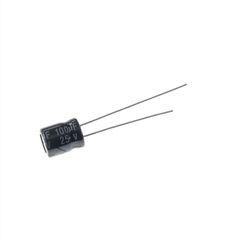 Tụ hoá 100uF 25V 5x12mm xuyên lỗ