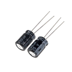 Tụ hoá 330uF 25V 8x12.5mm xuyên lỗ