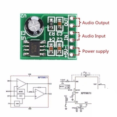 XPT8871 Mạch khuếch đại âm thanh 5W