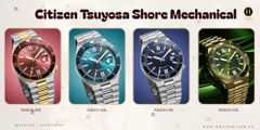 Citizen Tsuyosa Shore Mechanical – Bộ Sưu Tập Đồng Hồ Cơ Nhật Bản Thiết Kế Thể Thao Hiện Đại