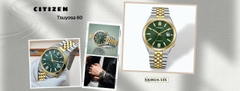 Citizen Tsuyosa 60 NK0024-54X Xanh Rêu – Đồng Hồ Nhật Bản Chính Hãng | Hwatch
