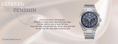 Citizen Zenshin Eco-Drive CA4610-85L Xanh Dương – Chronograph Sang Trọng Chính Hãng