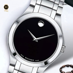 Đồng Hồ Nam Movado Quartz Collection Black Dial 0606781