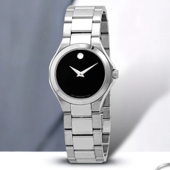 Đồng Hồ Nữ Movado Quartz Defio Black Dial Ladies 0607308