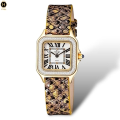 Đồng Hồ Nữ GV2 by Gevril Quartz Milan Diamond Swiss 12102A