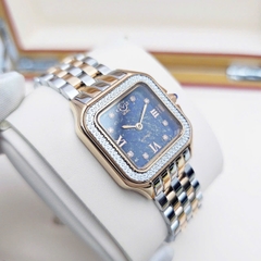 Đồng Hồ Nữ Gv2 By Gevril Quartz Milan Diamond 121141B