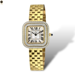 Đồng Hồ Nữ GV2 By Gevril Quartz Bellagio  Diamond Limited 12132B