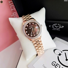 Đồng Hồ Nữ Gv2 By Gevril Quartz Turin Diamond 12420B