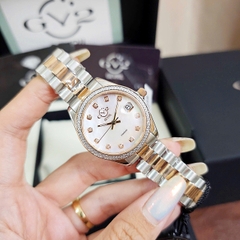 Đồng Hồ Nữ GV2 By Gevril Quartz Turin Diamond 12423B