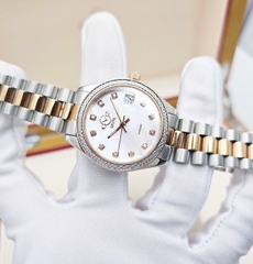Đồng Hồ Nữ GV2 By Gevril Quartz Turin Diamond 12423B