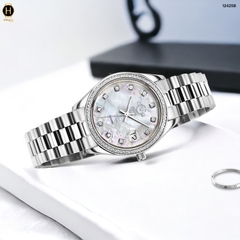 Đồng Hồ Nữ Gv2 By Gevril Quartz Turin Diamond 12425B
