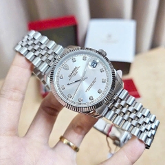 Đồng Hồ Nam Sunrise Quartz 1255SA Thép Trắng Nam