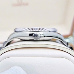 Đồng Hồ Nam Sunrise Quartz 1255SA Thép Trắng Nam