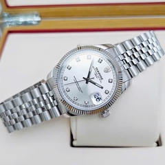 Đồng Hồ Nam Sunrise Quartz 1255SA Thép Trắng Nam