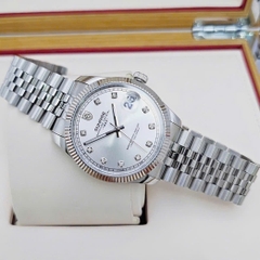 Đồng Hồ Nam Sunrise Quartz 1255SA Thép Trắng Nam