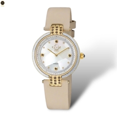 Đồng Hồ Nữ GV2 By Gevril Quartz Matera Diamond 12808