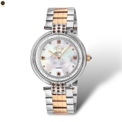 Đồng Hồ Nữ Gv2 By Gevril Quartz Matera Diamond 12810B  Limited Edition 999 Model
