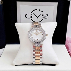 Đồng Hồ Nữ Gv2 By Gevril Quartz Matera Diamond 12810B  Limited Edition 999 Model