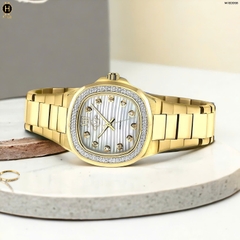 Đồng Hồ Nữ  GV2 by Gevril Quartz Pontente Diamond Limited Edition 18205B