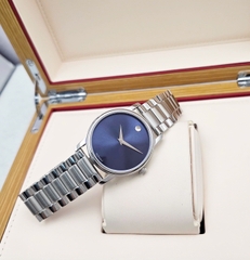 Đồng Hồ Nam Movado Quartz Classic Museum Navy 2100015