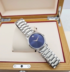 Đồng Hồ Nam Movado Quartz Classic Museum Navy 2100015