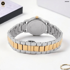 Đồng Hồ Nữ Movado Quartz 2100018 Dây Thép Demi Vàng Mặt Đen