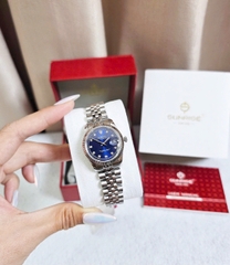 Đồng Hồ Cặp Sunrise Quartz 1255SA 2255SA Thép Trắng Blue ( Giá 1 Chiếc )