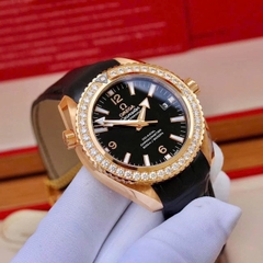  Đồng Hồ Nữ Omega Automatic Seamaster Planet Ocean 18kt Rose Gold Diamond 232.58.38.20.01.001 ( 23258382001001 )