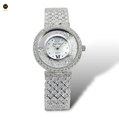Đồng Hồ Nữ Royal Crown Quartz 2606 Thép Trắng