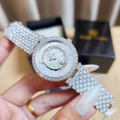 Đồng Hồ Nữ Royal Crown Quartz 2606 Thép Trắng