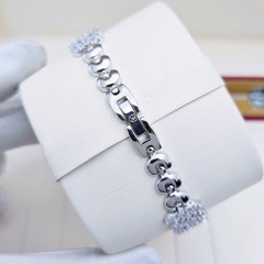 Đồng Hồ Nữ Royal Crown Quartz 2607L Thép Trắng