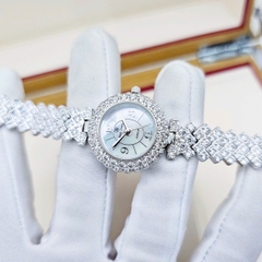 Đồng Hồ Nữ Royal Crown Quartz 2607L Thép Trắng