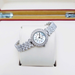 Đồng Hồ Nữ Royal Crown Quartz 2607L Thép Trắng
