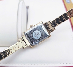Đồng Hồ Nữ Royal Quartz 3584 Thép Rose Trắng
