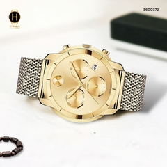 Đồng Hồ Nam Movado Quartz Bold Swiss Gold-Tone Chronograph 3600372