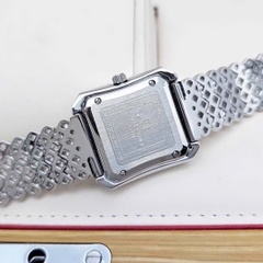 Đồng Hồ Nữ Royal Crown Quartz 3619M Thép Trắng Mặt Full Đá