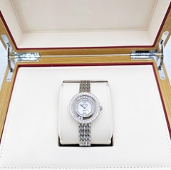 Đồng Hồ Nữ Royal Crown Quartz 3628 Thép Trắng