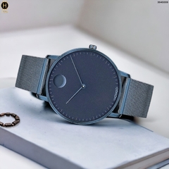 Đồng Hồ Nam Movado Quartz Face Navy Ion-Plated 3640009 Dây Thép Lưới Xanh Navy Mặt Xanh