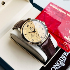 Đồng Hồ Nam Omega Automatic De Ville Prestige Chronometer 424.23.40.21.08.001 ( 42423402108001 ) Dây Da Mặt Vàng Sapphire.