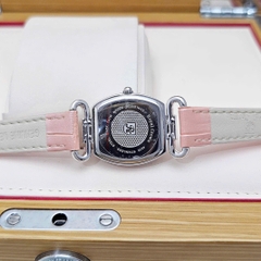 Đồng Hồ Nữ Royal Quartz 4670 Da Hồng Mặt Trắng