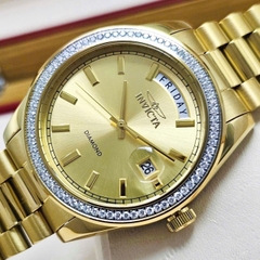  Đồng Hồ Unisex Invicta Quartz Elite Diamond 38mm 48764