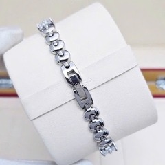 Đồng Hồ Nữ Royal Quartz 5588 Thép Trắng Diamond