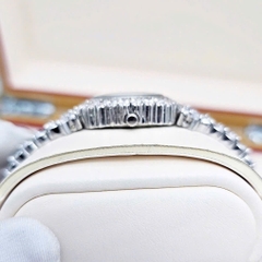 Đồng Hồ Nữ Royal Quartz 5588 Thép Trắng Diamond