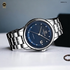 Đồng Hồ Nam Carnival Automatic 5668G-VT-X Dây Thép Mặt Xanh Lam.
