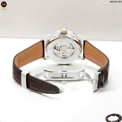 Đồng Hồ Nam Citizen Automatic Collection Mechanical Multi-Hands NB2004-18W  Dây Da Nâu Mặt Nâu
