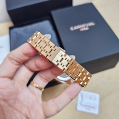 Đồng Hồ Nữ Carnival Quartz 8160L-VH-N ( 8160L ) Cá Hồi