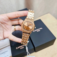 Đồng Hồ Nữ Carnival Quartz 8160L-VH-N ( 8160L ) Cá Hồi