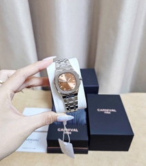 Đồng Hồ Nữ Carnival Quartz 8160L-VT-N