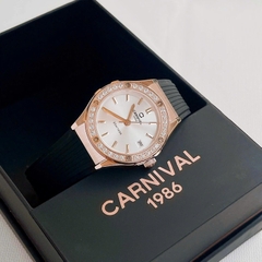 Đồng Hồ Nữ Carnival Quartz 8168L2-VH-DCS-T