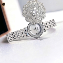 Đồng Hồ Nữ Scottie Quartz 9559B Thép Trắng Mặt Trắng